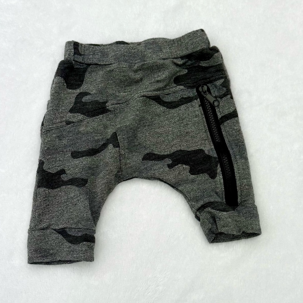 Posh Kiddos Camo Harem Shorts Size 18-24 Months